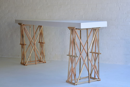 017 Railway Trestle Table 